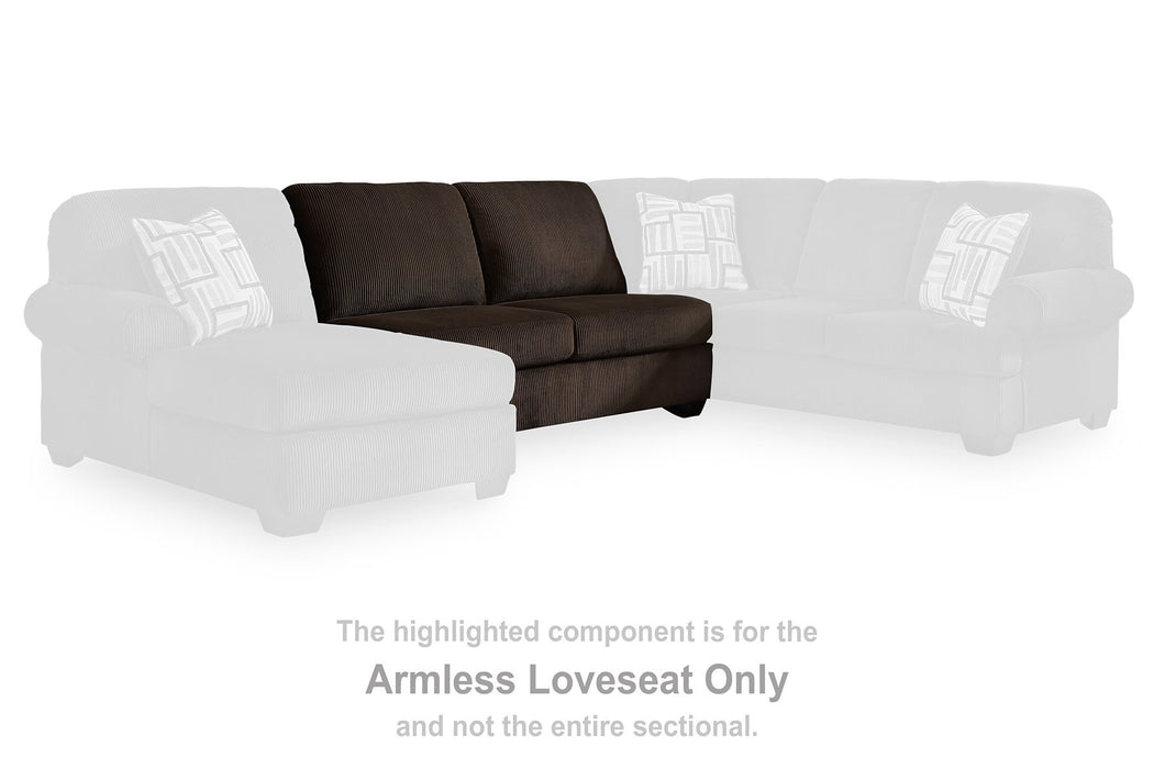 Kimlee Sectional with Double Chaise - Alexander's Furniture (Blairsville, GA)
