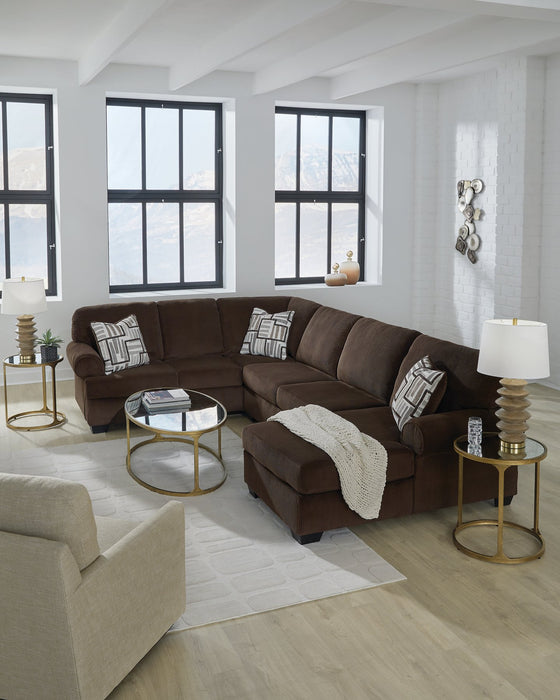 Kimlee Sectional with Chaise - Alexander's Furniture (Blairsville, GA)