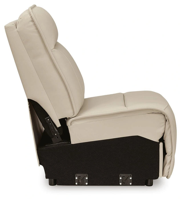 Double Deal Reclining Sectional with Console
