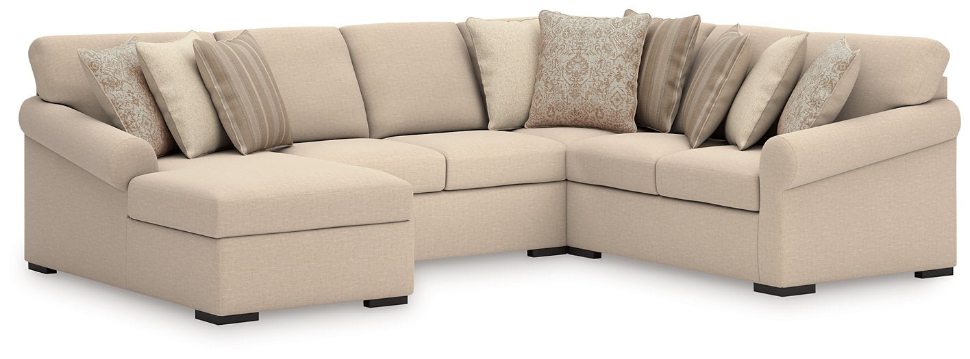 LadyMae Sectional with Chaise - Alexander's Furniture (Blairsville, GA)