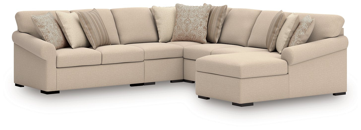 LadyMae Sectional with Chaise - Alexander's Furniture (Blairsville, GA)