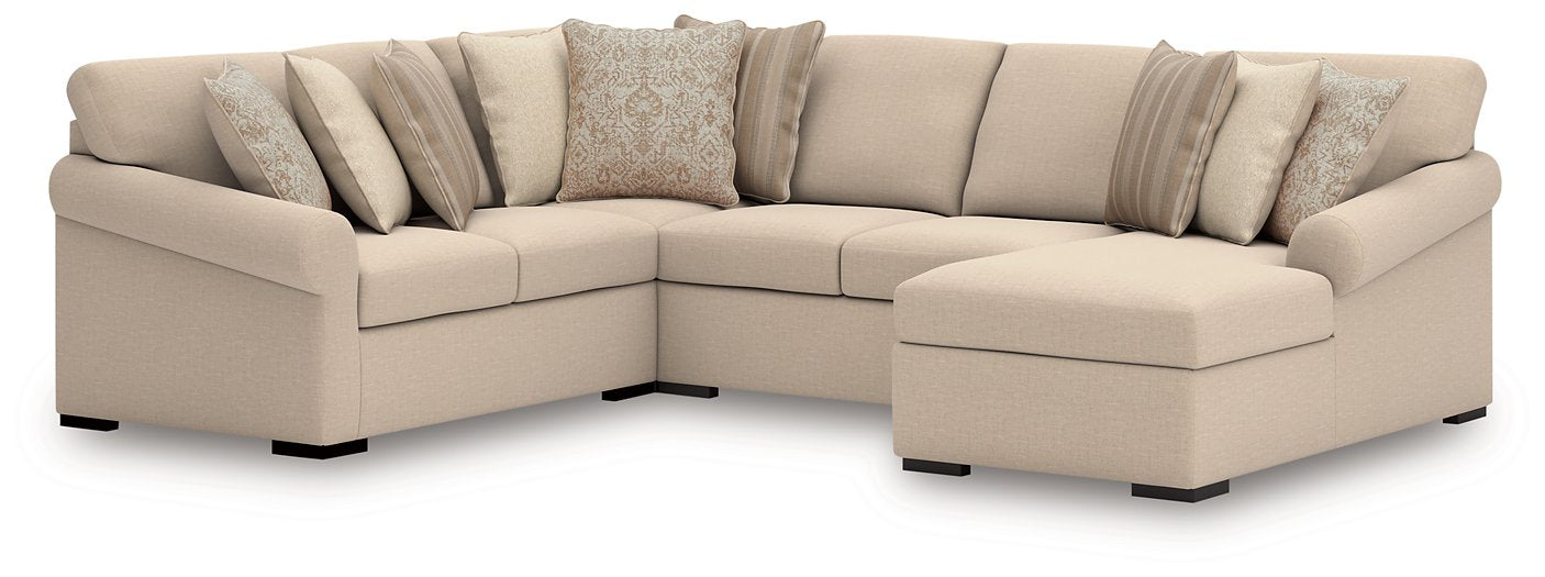 LadyMae Sectional with Chaise - Alexander's Furniture (Blairsville, GA)