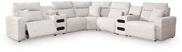 Modmax II Power Reclining Sectional with Audio Consoles - Alexander's Furniture (Blairsville, GA)
