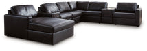 Modmax II Sectional with Chaise and Audio Consoles - Alexander's Furniture (Blairsville, GA)