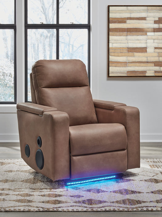 Lorrenton Power Glider Recliner with Audio System - Alexander's Furniture (Blairsville, GA)