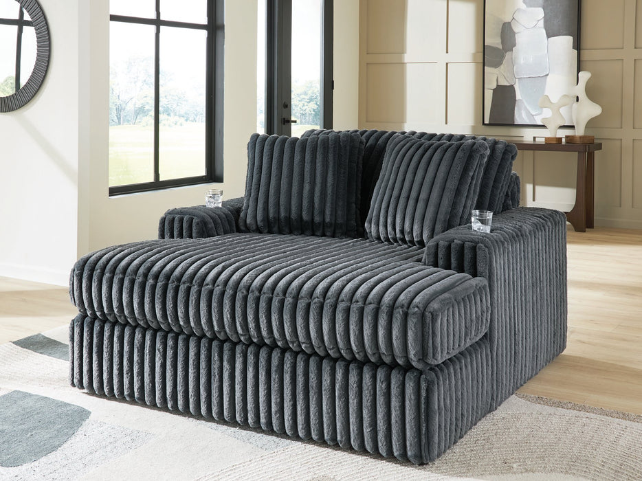 Midnight-Madness Oversized Chaise - Alexander's Furniture (Blairsville, GA)