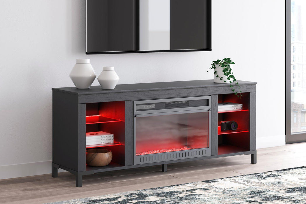 Cayberry Entertainment Center with Electric Fireplace - Alexander's Furniture (Blairsville, GA)