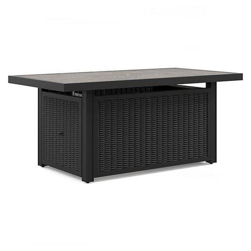 Beachcroft Outdoor Fire Pit Table - Alexander's Furniture (Blairsville, GA)