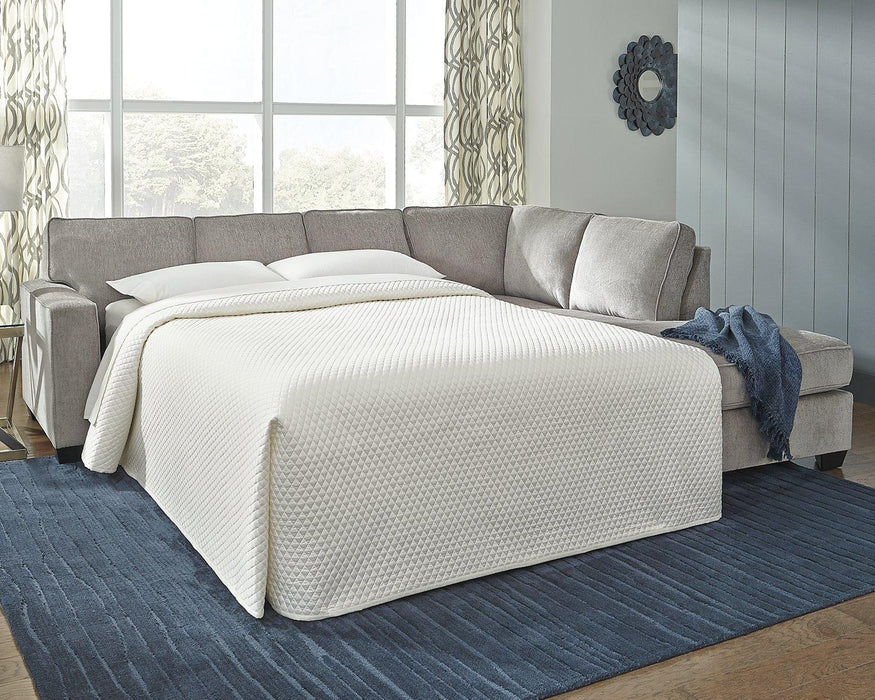 Altari Sleeper Sectional with Chaise - Alexander's Furniture (Blairsville, GA)
