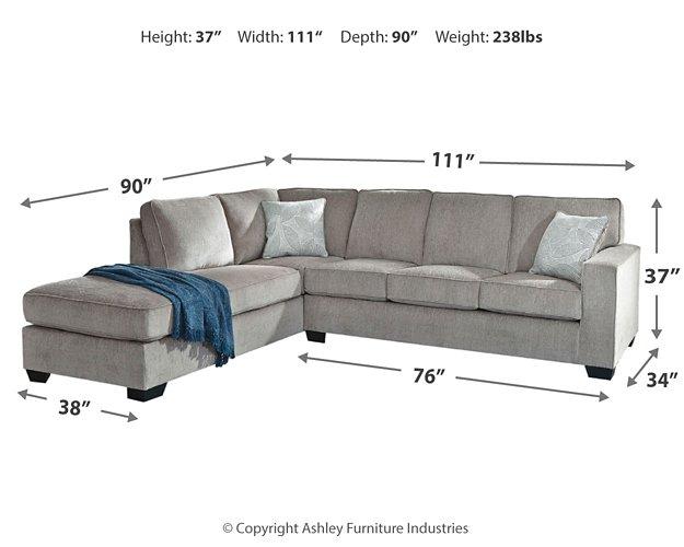 Altari Sectional with Chaise - Alexander's Furniture (Blairsville, GA)