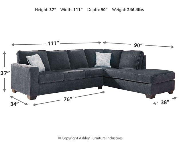 Altari Sectional with Chaise - Alexander's Furniture (Blairsville, GA)