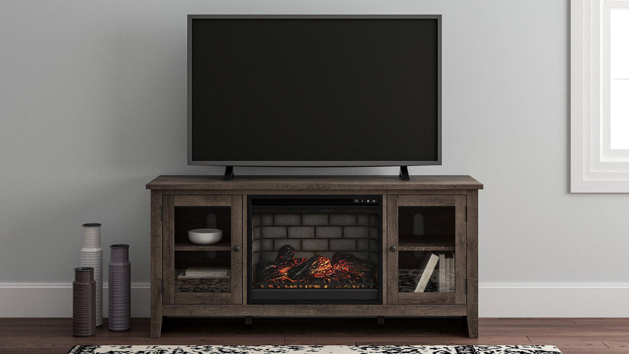 Arlenbry 60" TV Stand with Electric Fireplace - Alexander's Furniture (Blairsville, GA)