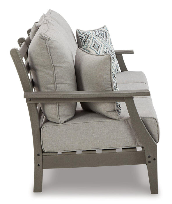 Visola Outdoor Sofa and Loveseat Set - Alexander's Furniture (Blairsville, GA)