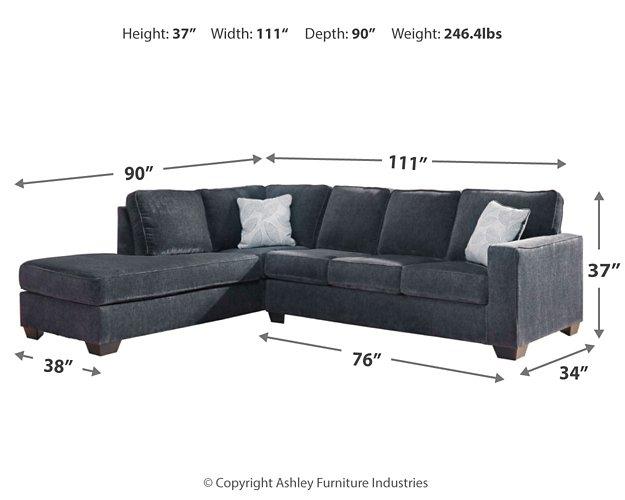Altari Sectional with Chaise - Alexander's Furniture (Blairsville, GA)