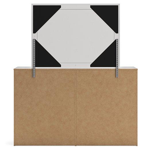 Cayboni Dresser and Mirror - Alexander's Furniture (Blairsville, GA)