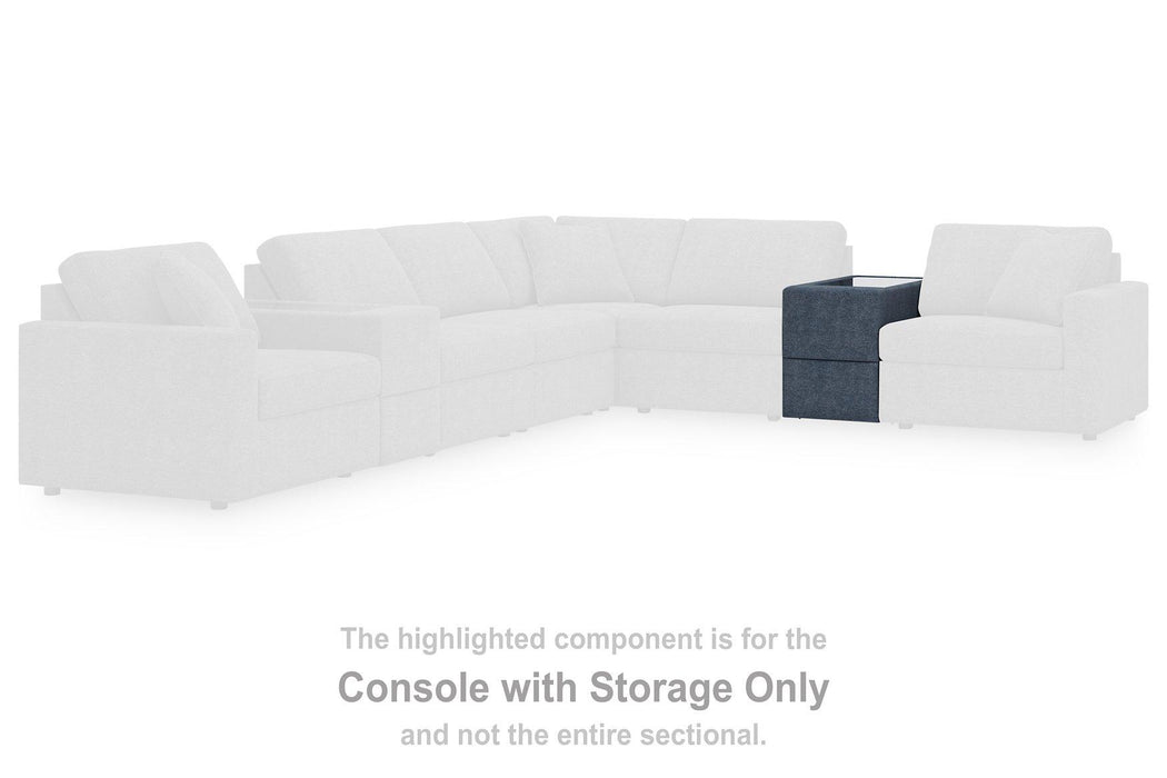 Modmax Balanced Sectional with Audio and Storage Consoles - Alexander's Furniture (Blairsville, GA)