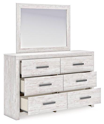 Cayboni Dresser and Mirror - Alexander's Furniture (Blairsville, GA)