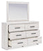 Cayboni Dresser and Mirror - Alexander's Furniture (Blairsville, GA)