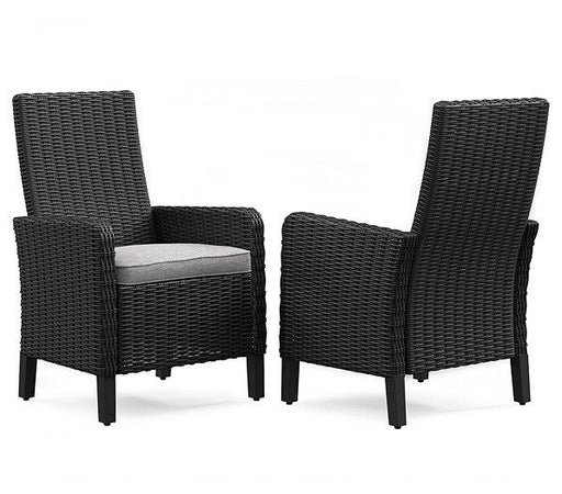 Beachcroft Outdoor Arm Chair with Cushion (Set of 2) - Alexander's Furniture (Blairsville, GA)