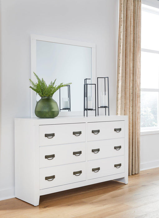 Binterglen Dresser and Mirror - Alexander's Furniture (Blairsville, GA)
