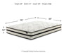 Chime 10 Inch Hybrid Mattress in a Box - Alexander's Furniture (Blairsville, GA)
