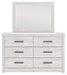 Cayboni Dresser and Mirror - Alexander's Furniture (Blairsville, GA)