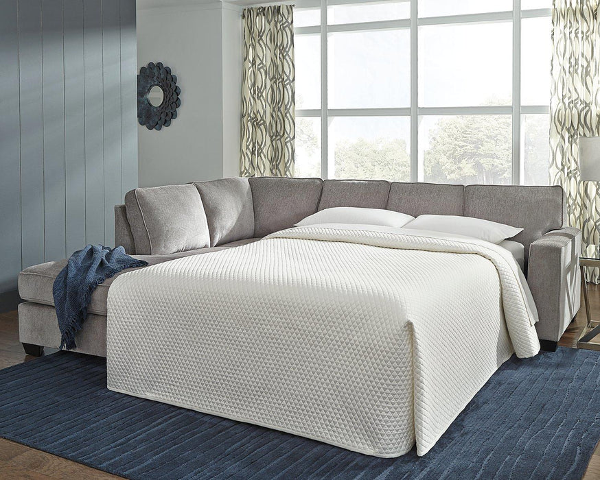 Altari Sleeper Sectional with Chaise - Alexander's Furniture (Blairsville, GA)