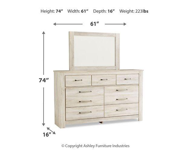 Bellaby Dresser and Mirror - Alexander's Furniture (Blairsville, GA)