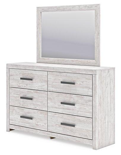 Cayboni Dresser and Mirror - Alexander's Furniture (Blairsville, GA)