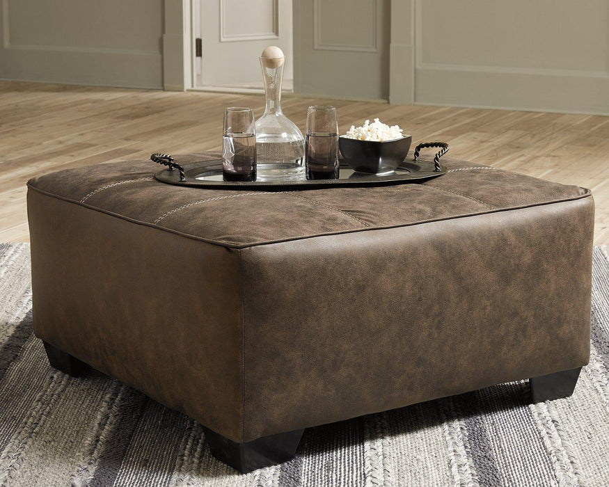 Abalone Oversized Accent Ottoman - Alexander's Furniture (Blairsville, GA)