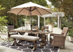Beachcroft Outdoor Dining Set - Alexander's Furniture (Blairsville, GA)