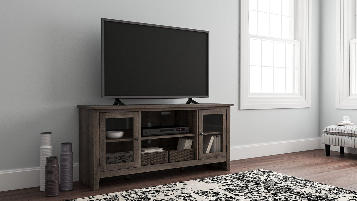 Arlenbry 60" TV Stand with Electric Fireplace - Alexander's Furniture (Blairsville, GA)