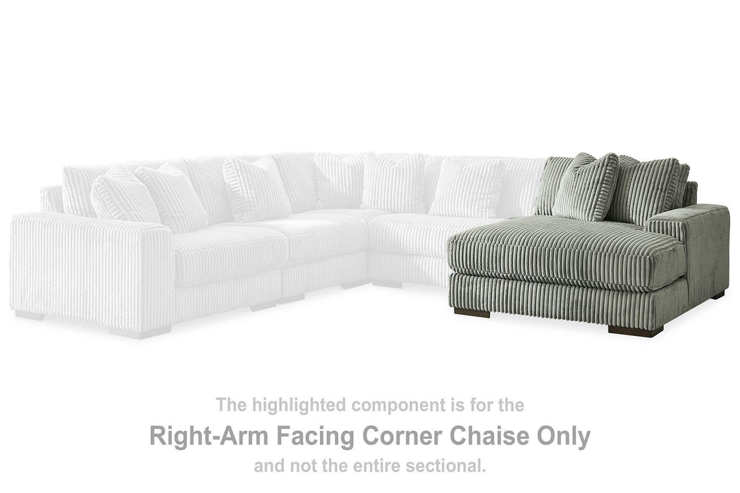 Lindyn Sectional with Double Chaise - Alexander's Furniture (Blairsville, GA)