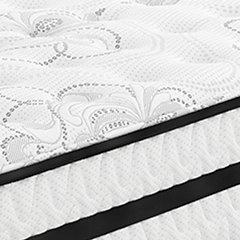 Chime 10 Inch Hybrid Mattress Package - Alexander's Furniture (Blairsville, GA)