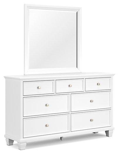 Fortman Dresser and Mirror - Alexander's Furniture (Blairsville, GA)