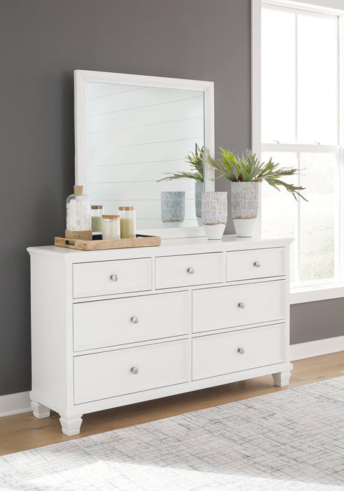 Fortman Dresser and Mirror - Alexander's Furniture (Blairsville, GA)