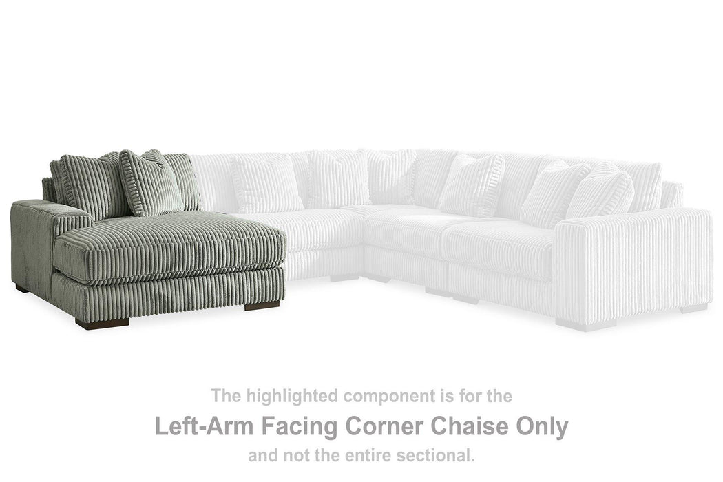 Lindyn Sectional with Double Chaise - Alexander's Furniture (Blairsville, GA)