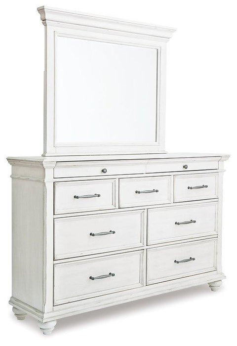 Kanwyn Dresser and Mirror - Alexander's Furniture (Blairsville, GA)