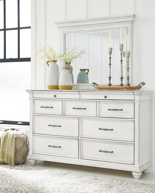 Kanwyn Dresser and Mirror - Alexander's Furniture (Blairsville, GA)