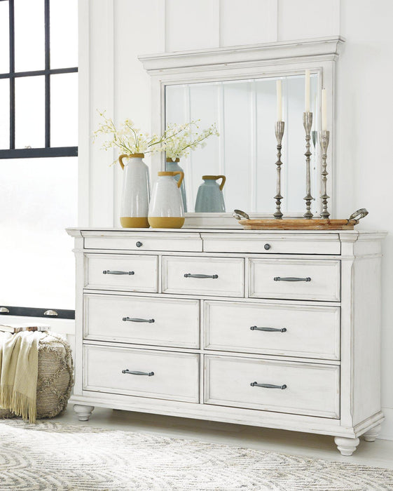Kanwyn Dresser and Mirror - Alexander's Furniture (Blairsville, GA)