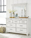 Kanwyn Dresser and Mirror - Alexander's Furniture (Blairsville, GA)