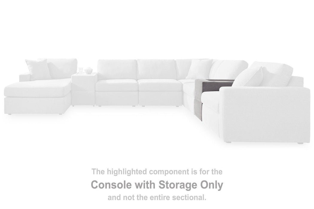 Modmax Balanced Sectional with Audio and Storage Consoles - Alexander's Furniture (Blairsville, GA)