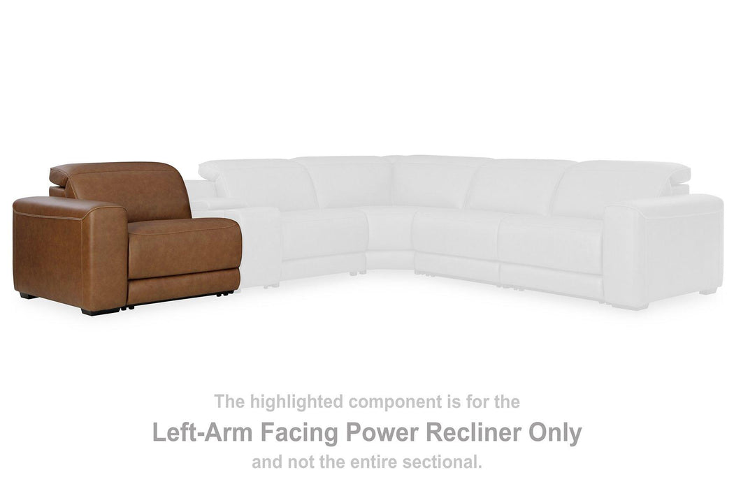 Magic Man 5-Piece Power Reclining Sectional - Alexander's Furniture (Blairsville, GA)