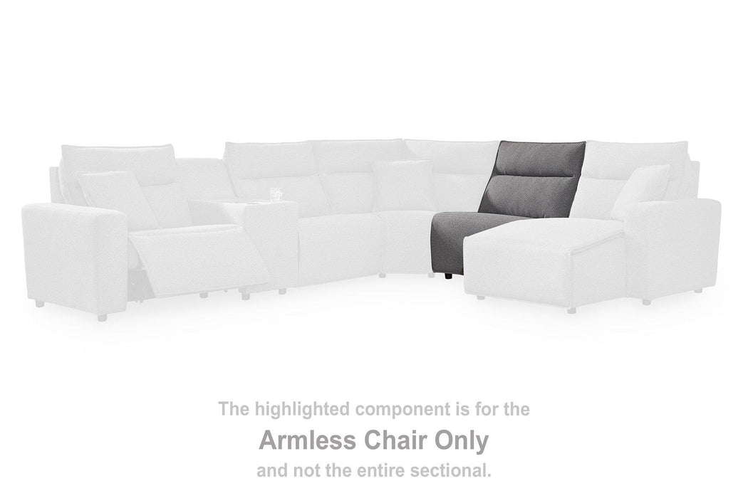 Modmax Power Reclining Sectional with Chaise - Alexander's Furniture (Blairsville, GA)