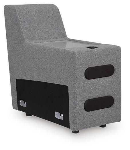 Modmax Reclining Sectional with Audio Console - Alexander's Furniture (Blairsville, GA)