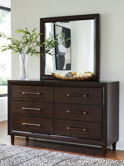 Dantenton Dresser and Mirror