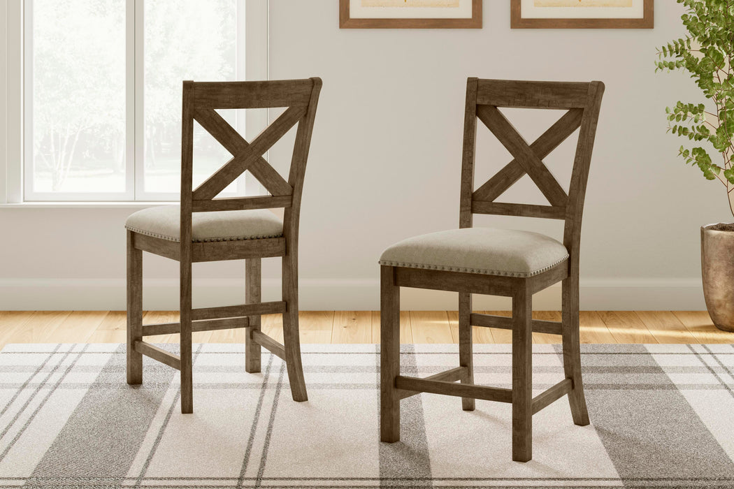 Moriville Counter Height Dining Set - Alexander's Furniture (Blairsville, GA)