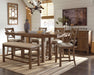 Moriville Counter Height Dining Set - Alexander's Furniture (Blairsville, GA)