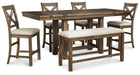 Moriville Counter Height Dining Set - Alexander's Furniture (Blairsville, GA)