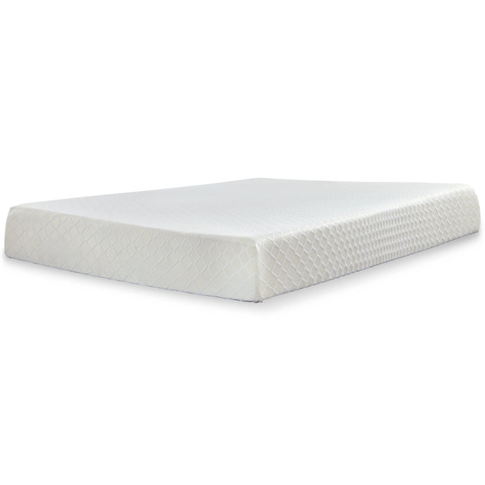 10 Inch Chime Memory Foam Mattress Set - Alexander's Furniture (Blairsville, GA)